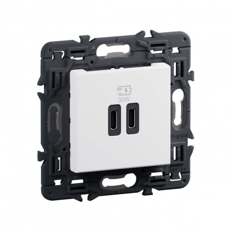 741920 LEGRAND VN-CHARGER USB C+C PD 30W BL