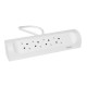 694501 LEGRAND BMÚLT ECKE ANG 4X2P+T 1M BL