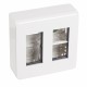 078882L LEGRAND SURFACE BOX 2 COLUMNS BL
