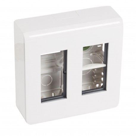 078882L LEGRAND SURFACE BOX 2 COLUMNS BL