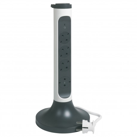 694505 LEGRAND BMÚLT COR VERT 4X2P+T 2M BL/NG