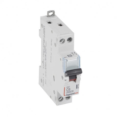 407724 LEGRAND MAGNETE DX3 6/10KA P+N C6 1mod