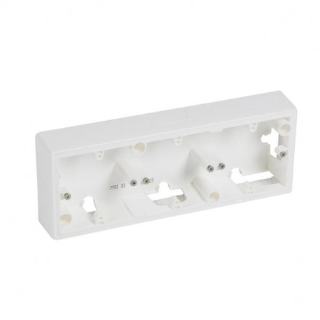 776183 LEGRAND VL-SCATOLA SUPERFICIE 3ELE BIANCO