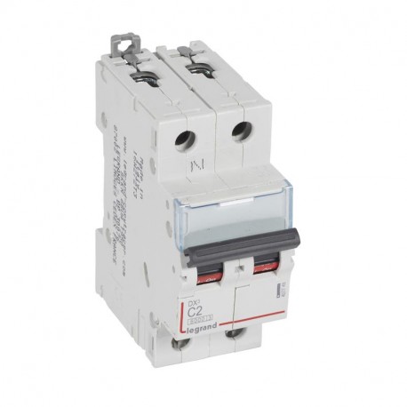 407749 LEGRAND MAGNET DX3 6/10 KA C P+N 2A