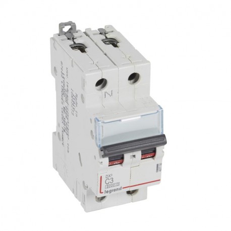 407750 LEGRAND AIMANT DX3 6/10 KA C P+N 3A
