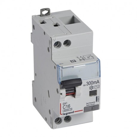 410821 LEGRAND AIMANT DIFFÈRENT DX3 P+N 300mA C16