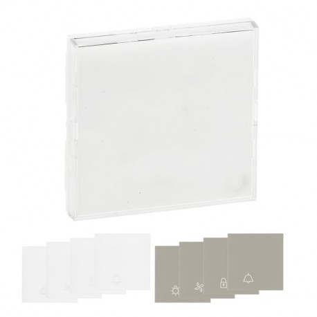 864111 LEGRAND NS-KEY PORTAETIQ BLAN