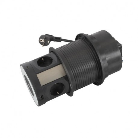 654983 LEGRAND TOUR 120 4SCH+2USB+WICH 2M