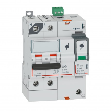 412214 LEGRAND ЛИМ СОБЗИТТ T2 40KA 1P'NG SD