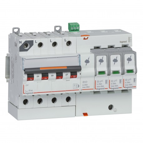 412215 LEGRAND ЛИМ СОБЗИТТ Т2 40KA 3ПЗНГ