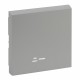 864306 LEGRAND NS-TECLA SIMPLE C/VISOR ALUM