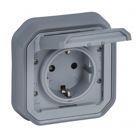 069833L LEGRAND PL-MBL EMP 2P+T TOR GRIGIO