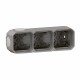 069680L LEGRAND PL-COMP SUP CAJA 3 ELE H/V GR