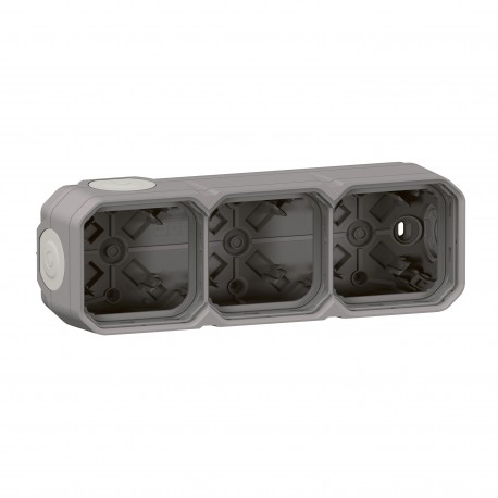 069680L LEGRAND PL-COMP SUP CAJA 3 ELE H/V GR