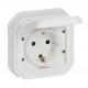 069869L LEGRAND PL-MBL EMP 2P+T TOR BLANCO