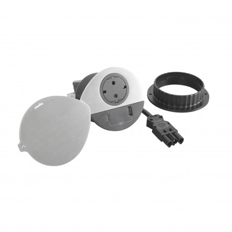 655047F LEGRAND IN-DISQ80 SCH+USB A+C METALL MIT WIELAND 0,5M ABDECKUNG
