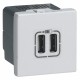 278594L LEGRAND MO-БАЗА CARG USB АЗА 3A 2M BL