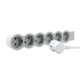 694557 LEGRAND BMÚLT STD 6X2P+T 1.5M BL