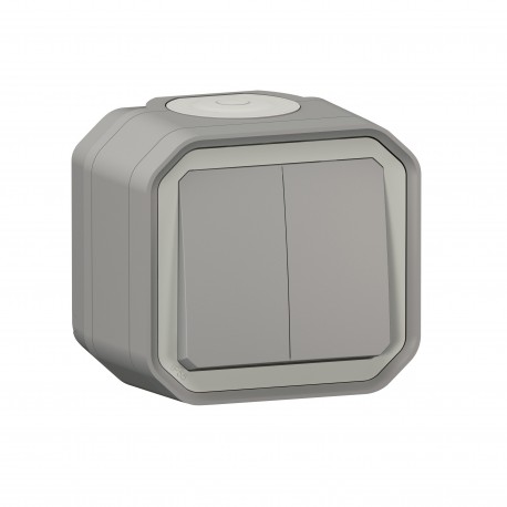 069715L LEGRAND PL-MBL SUP CONM DOUBLE 10A СЕРЫЙ