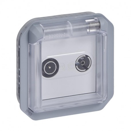 069554L LEGRAND PL-COMP BASE TV/R-SAT UNI GR