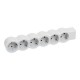 694579 LEGRAND BMÚLT STD 6X2P+T S/C BL