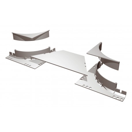 637972 LEGRAND OMEGA-EMPFEHLUNG T 400X100
