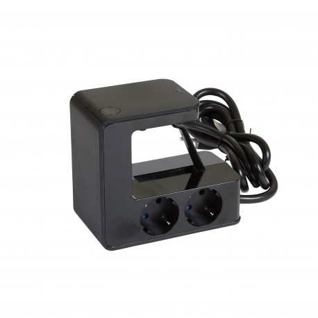 694812 LEGRAND UPOWER 4X2P+T 2USB 1.5M PRETO