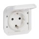 069639L LEGRAND PL-COMP ВВОД/ВЫВОД 2P+T TORN BLAN