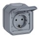 069730L LEGRAND PL-MBL SUP 2P+T AUT GREY