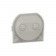 069599L LEGRAND PL-MEMBRANE 2 TOMADAS CINZA