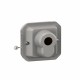 069706L LEGRAND PL-COMP INT CHAVE 2POS GR