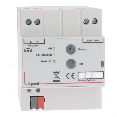 002665 LEGRAND KNX GATEWAY DALI 16 GROUPES DIN