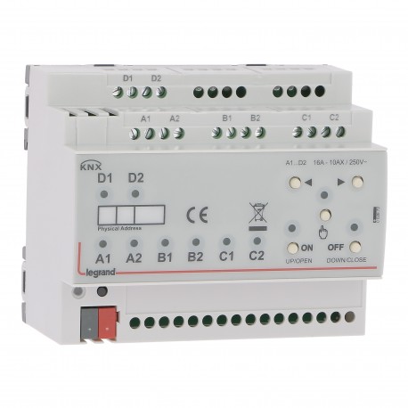 002672 LEGRAND KNX CONTR ВКЛ/ВЫКЛ 8 S DIN