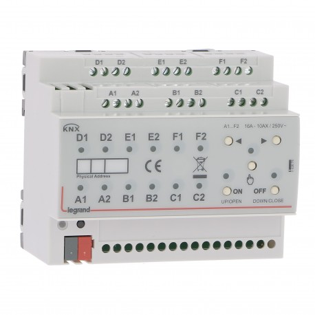 002674 LEGRAND KNX CONTR ВКЛ/ВЫКЛ 12 S DIN