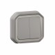 069815L LEGRAND PL-MBL EMP CONM DOUBLE 10A GRIS