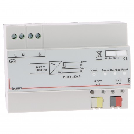003506 LEGRAND KNX ALIM. DIN 320MA