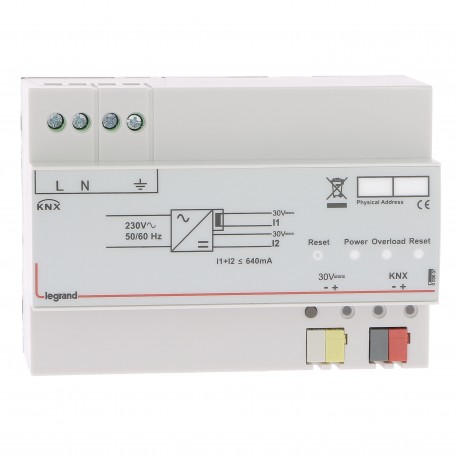 003507 LEGRAND KNX ALIM. 640MA DIN