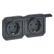 069879L LEGRAND PL-COMP ВВОД/ВЫВОД 2X2P+T AUT HOR AN
