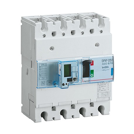 420679 LEGRAND DPX3250 elec+med 4P 70kA 250A