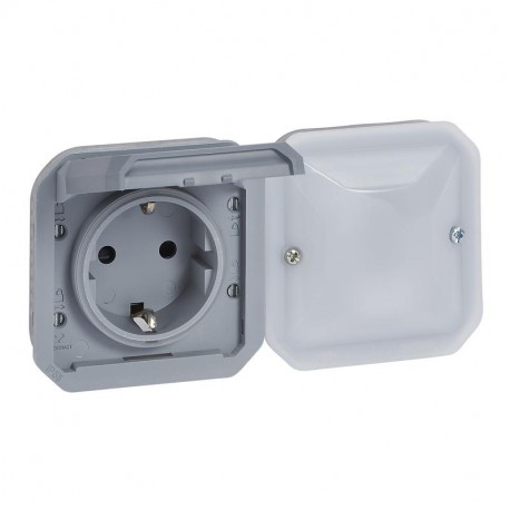 069877L LEGRAND PLWN-COMP BASE 2P+T GREY
