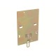 1SDA080704R1 ABB Kit DIN50022 XT2 3p PLACA DIN