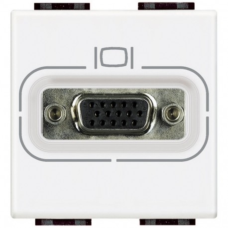 N4282 BTCINO LL-VIDÉO HD15 2M BLANC