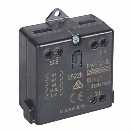 3522N BTCINO SENSOR SCS PULSE COUNTER