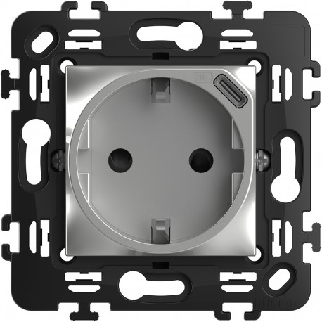 RA4141USB BTCINO CL-BASE 2P + T + USBC 3A / 5V 2MALUM
