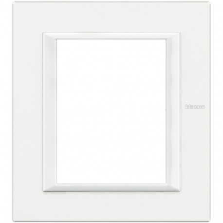 HA4826HD BTCINO AX-PLACA 3+3M BRANCO AXOL