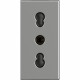 RA4180 BTCINO CL-BASE IT 2P+T 16A 1M ALUM