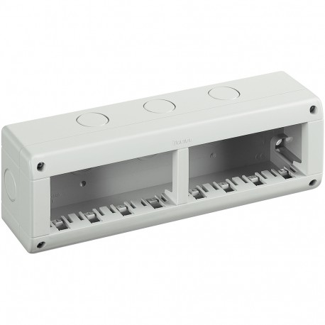 25408 BTCINO IB-BOÎTE DE IP40 4X2M GRIS
