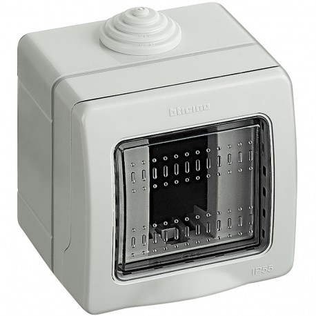 25501 BTCINO IB-CAIXA IP55 1M CINZA