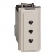 KM4113 BTCINO LN-BASE IT 2P+T 10A 1M SABLE