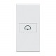 N4916D BTCINO LL-CLÉS LL ILUM TIMB 1M BLANC